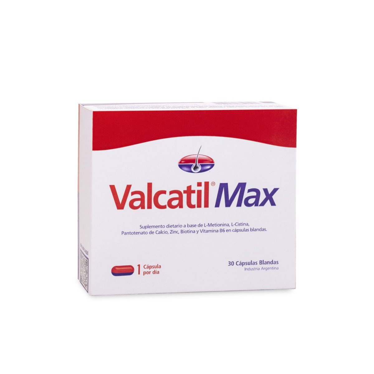 VALCATIL® MAX </br> Cápsulas Blandas Anticaída - Cápsulas blandas x 30