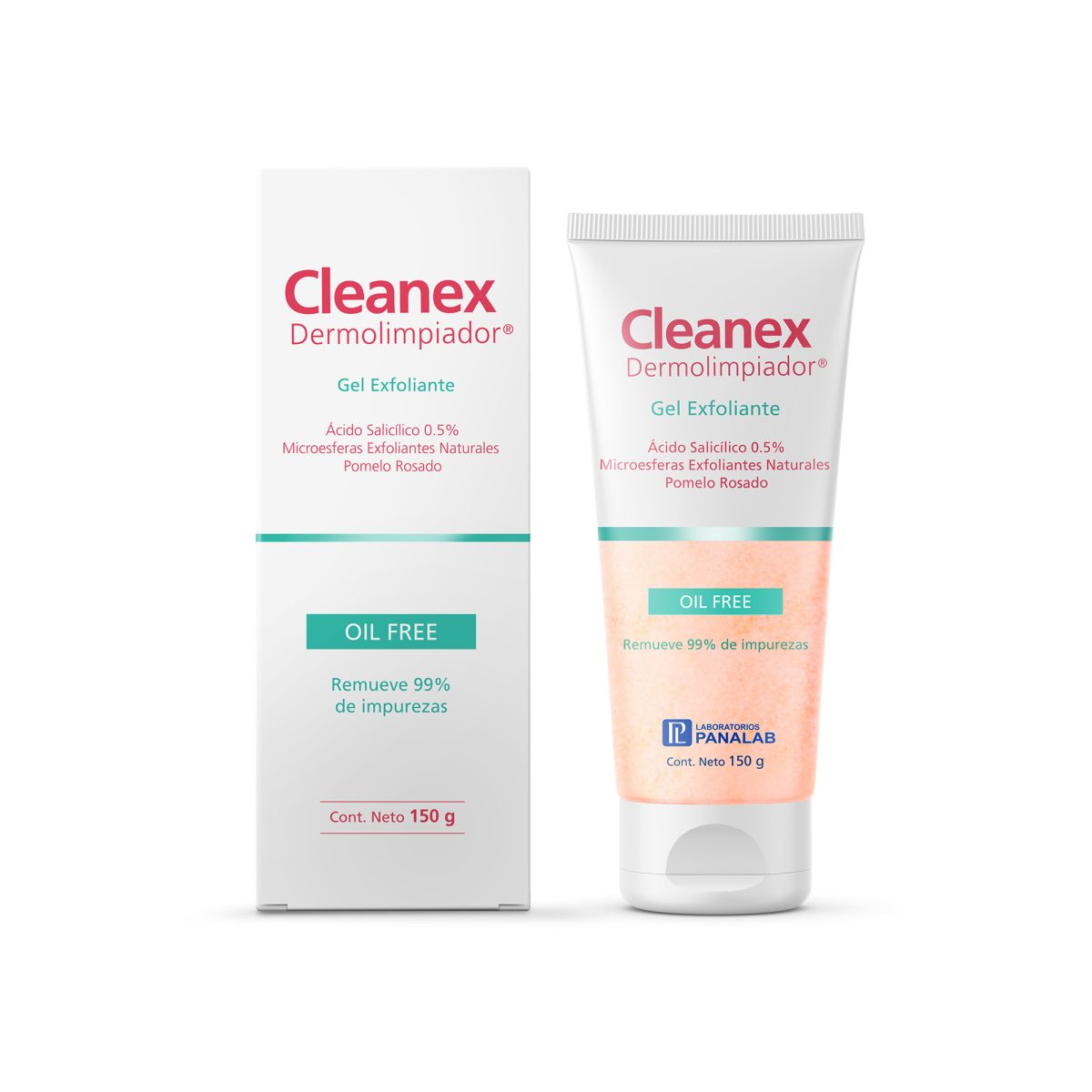 CLEANEX Dermolimpiador® Gel Exfoliante - Envase x 150 g