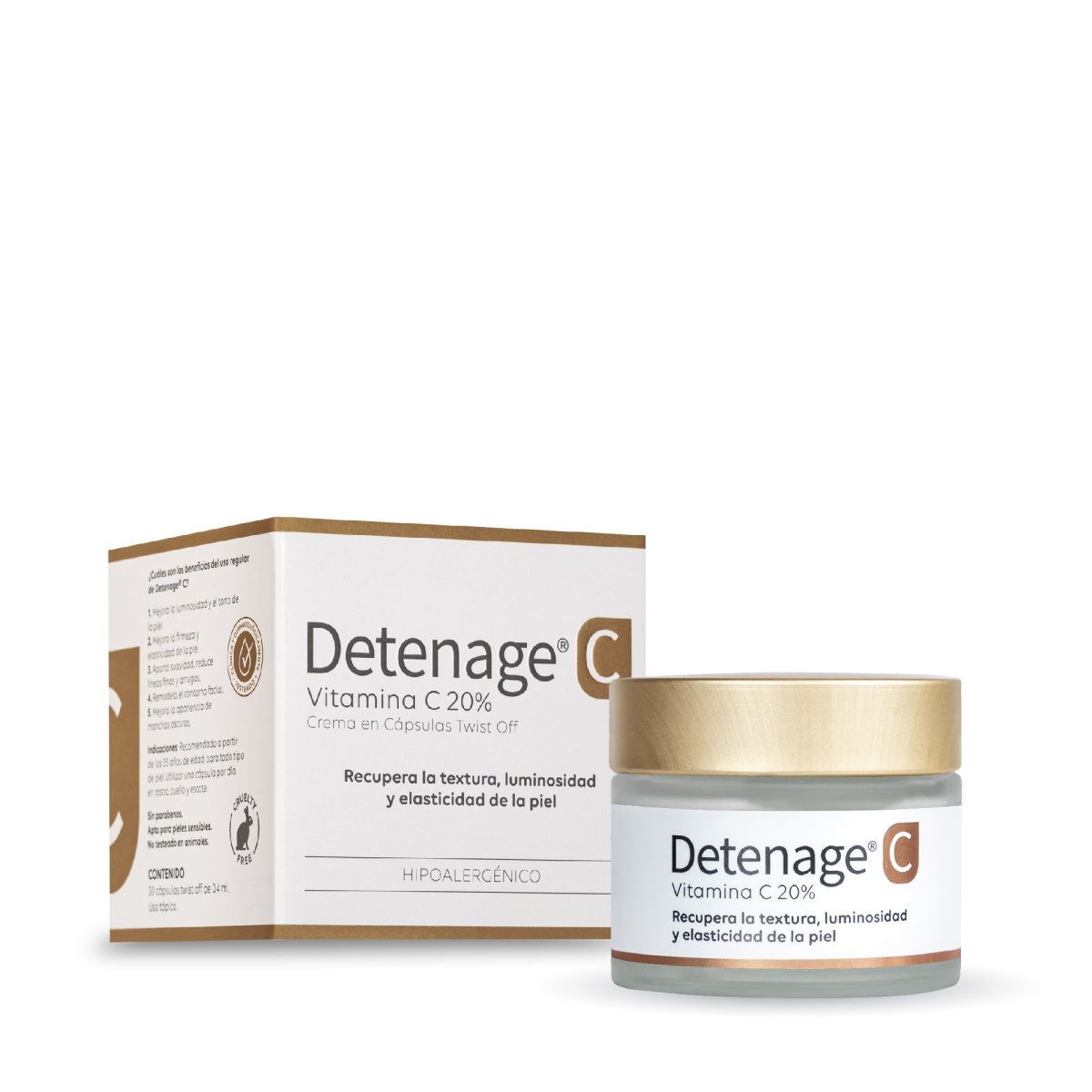 Detenage® C <br> Crema en Cápsulas
