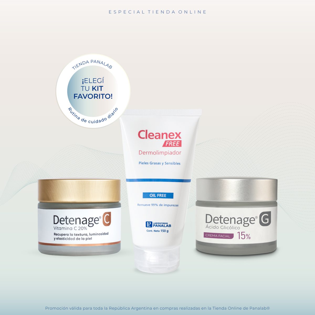 Kit Rutina Skin Care Crema 15%