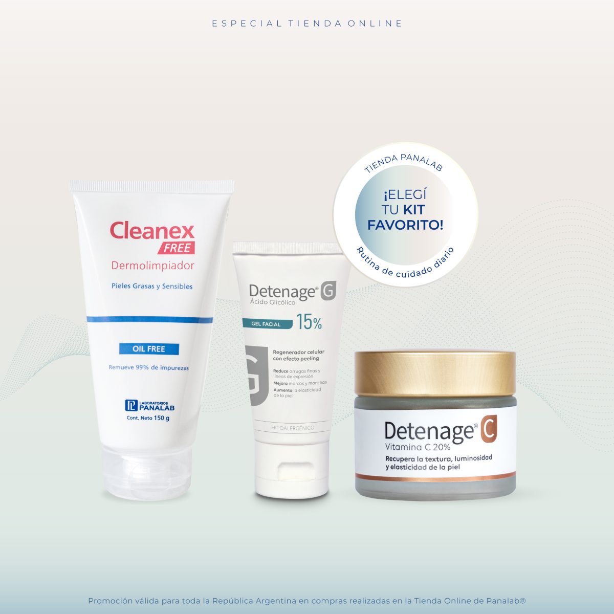 Kit Rutina Skin Care Gel 15%
