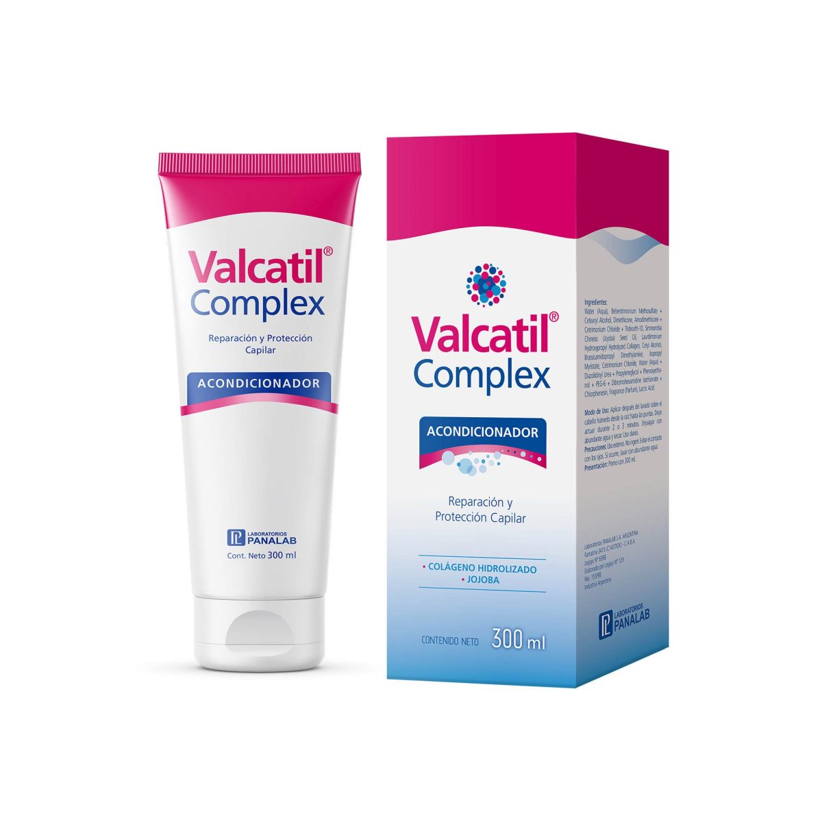 VALCATIL® Complex</br> Acondicionador 300 ml - Pomo x 300 ml