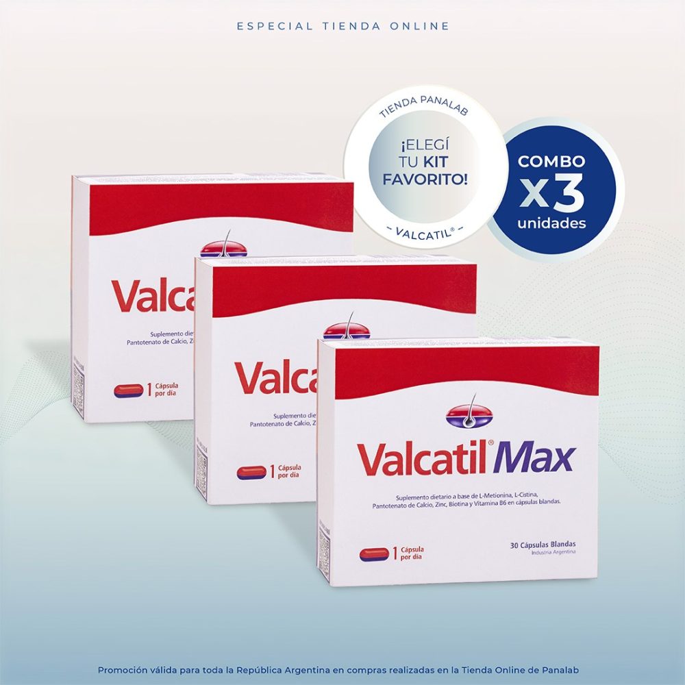 Valcatil Max Cápsulas Blandas x30 3 meses