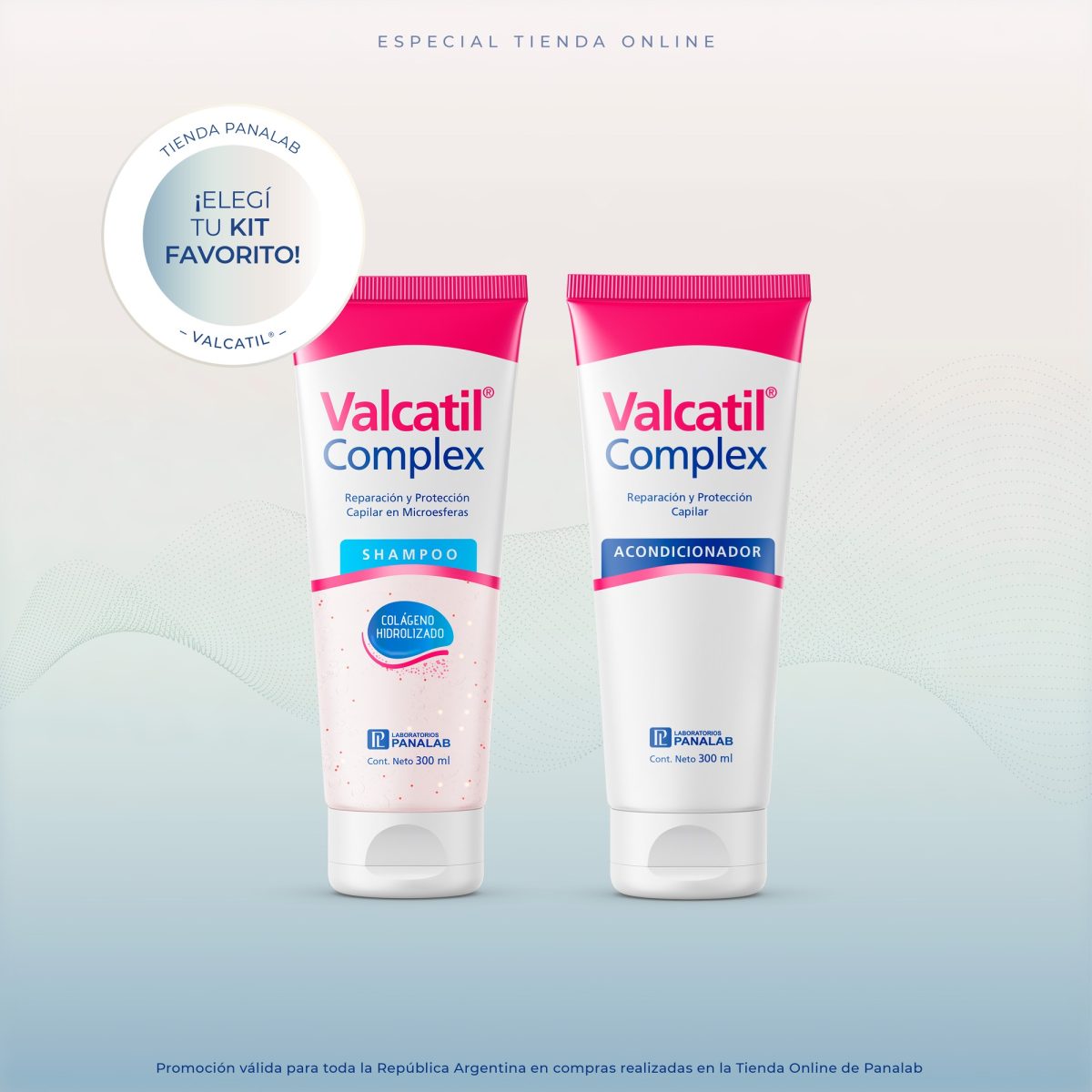 Kit Valcatil Complex Cabello
